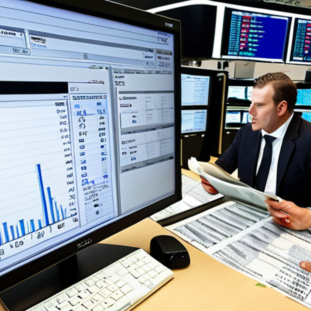 **

A bustling international trade floor in Frankfurt, Germany, focusing on currency exchange. Depict traders analyzing screens displaying EUR/USD fluctuations. In the foreground, a detailed view of a Letter of Credit document, highlighting key terms in German.

**