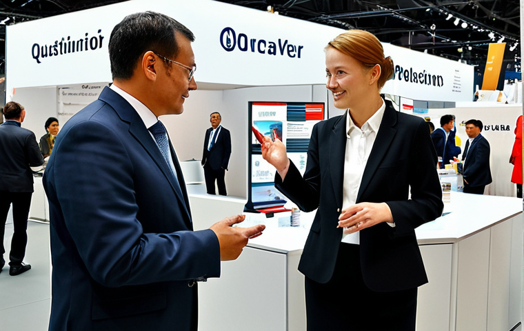 무역영어를 통한 전문 지식 개발 - Modern Logistics Hub in Hamburg**

"A bustling scene at the Port of Hamburg, Germany. Focus on moder...