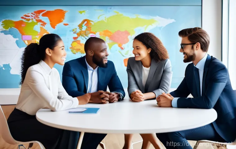 무역영어 실기시험 준비 과정 공유 - **Prompt:** A diligent young adult, of diverse background, deeply focused on studying Business Engli...