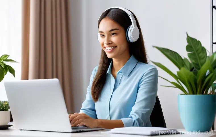 무역영어 시험 대비 자료 활용과 성공 사례 연구 - **Prompt 1: Online Business English Learning Journey**
    "A diverse young professional, in their l...