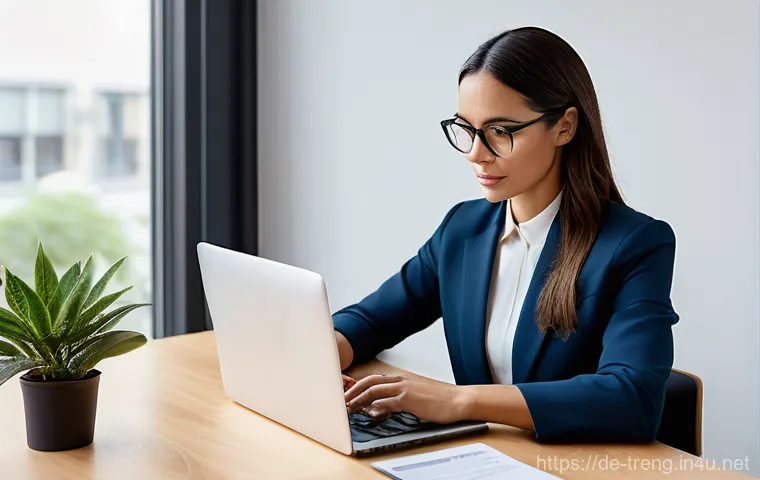 무역영어 실기시험에서 고득점을 위한 전략 - **Prompt:** A dynamic and diverse team of five business professionals, dressed in smart business cas...