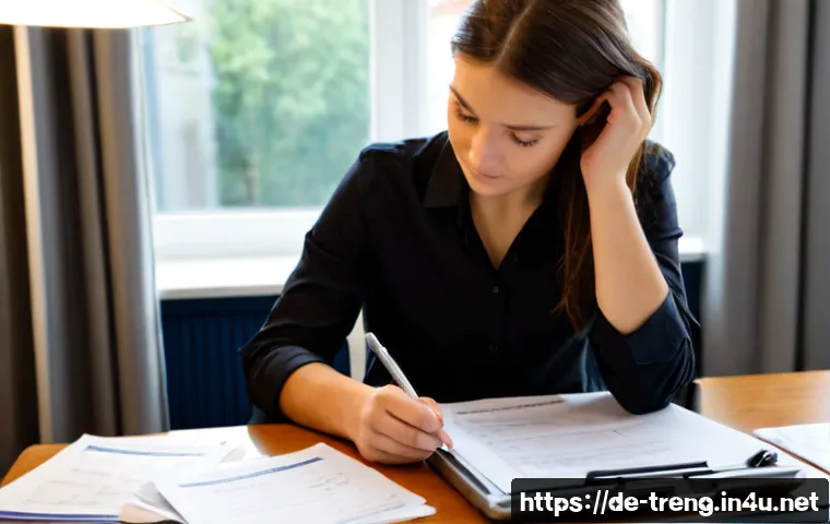 무역영어 필기시험 대비 주요 문제 풀이 사례 - Photorealistic German business student preparing for an international trade written exam at a tidy d...